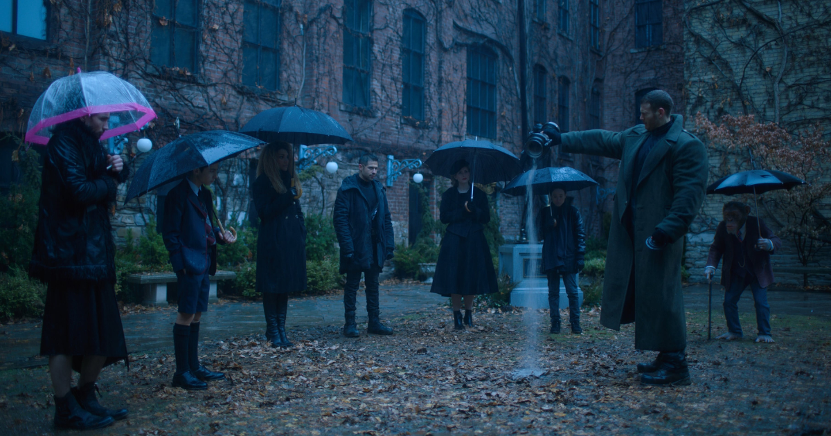 Umbrella Academy funerale