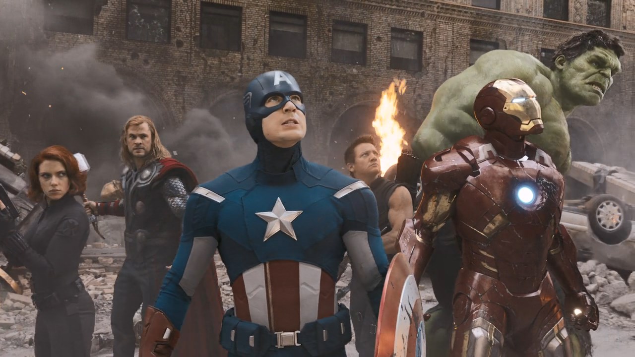 avengers assemble circle scene