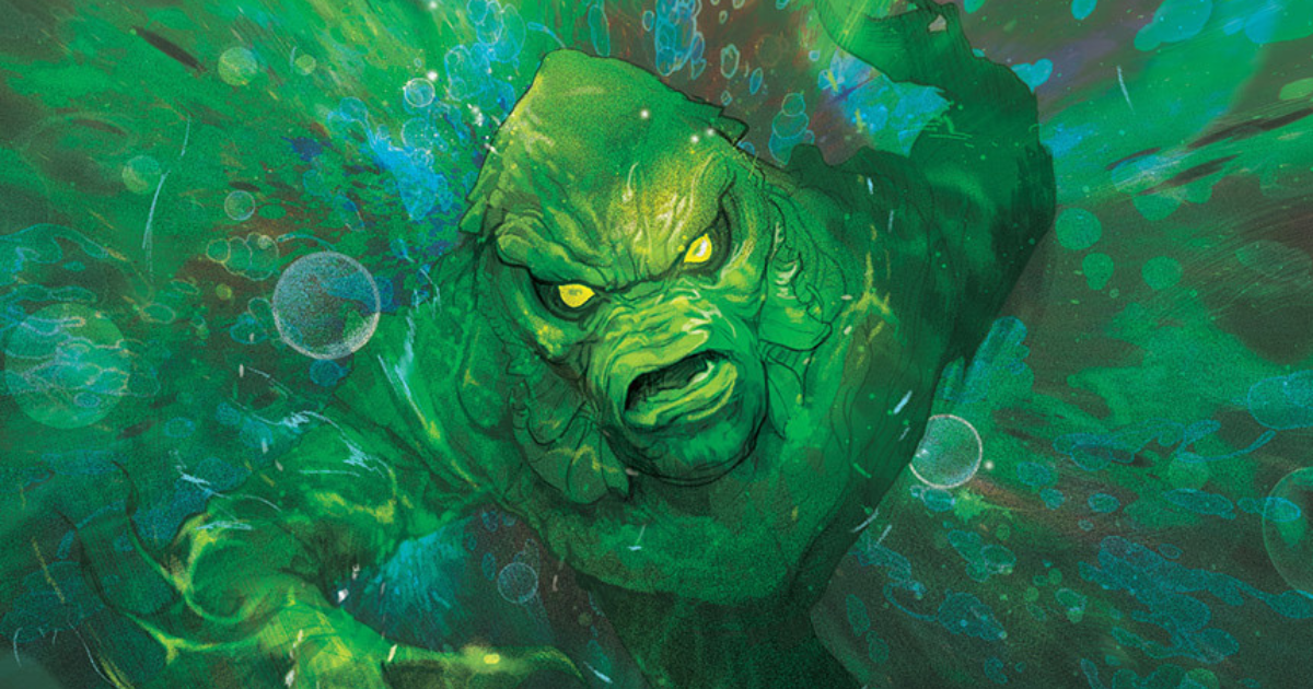 Mostro laguna nera illustrazione 2