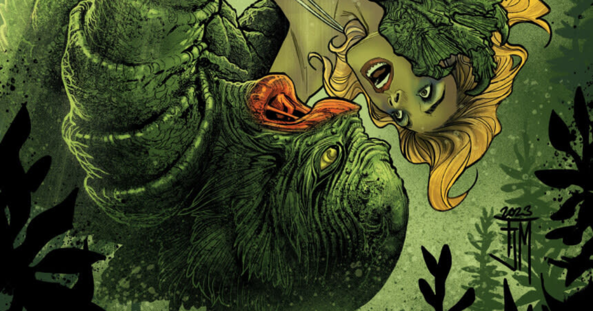Mostro laguna nera illustrazione 5